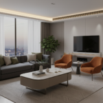 Table Basse Minimaliste en Marbre – Image 3
