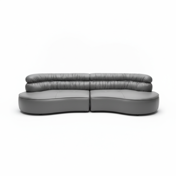 Canapé Curvea Gris Graphite