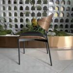 Chaise de Table Duo Bois Cuir – Image 3