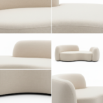 Canapé Luna Beige – Image 2