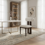 Chaise Bouclé Contemporaine – Image 4