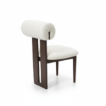 Chaise Bouclé Contemporaine – Image 3