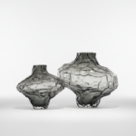 Paire de Vases Fumée Sculpturale