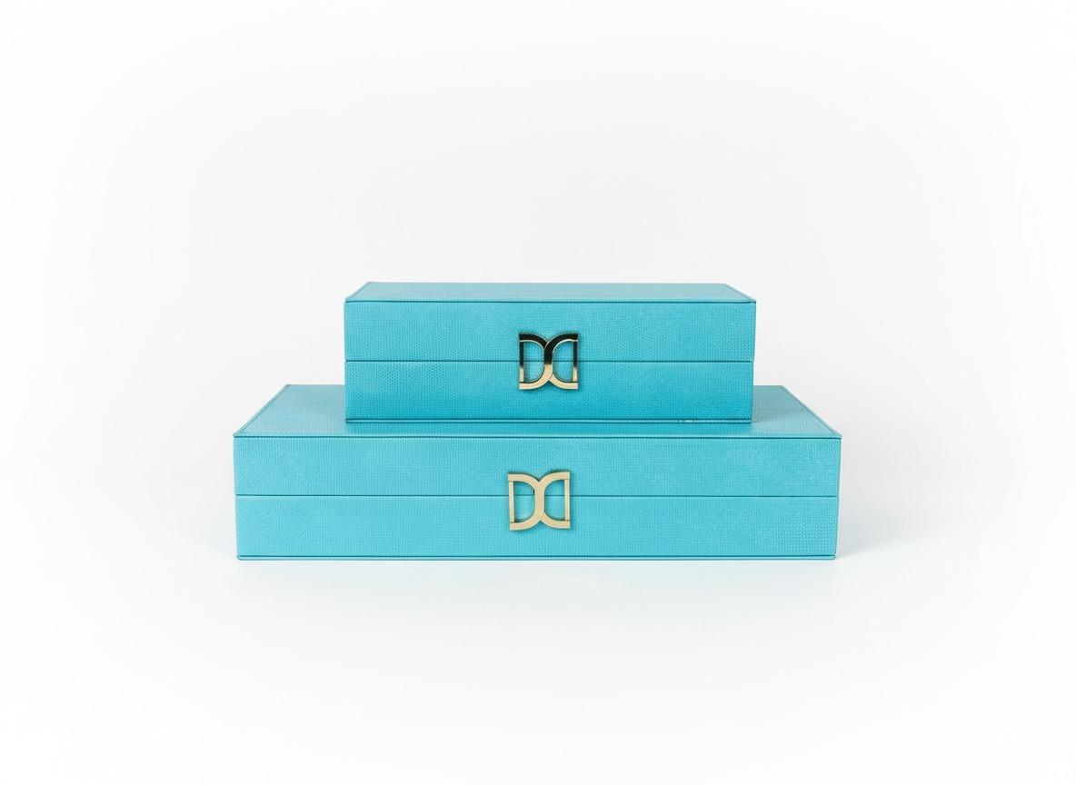 productf50c4373-1aeb-40cf-a20b-61cef7e205a5 Coffrets de Rangement Décoratifs Bleu Clair – Image 1