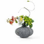 Vase Donya Noir Sculptural