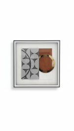 Géométrie Cuivrée (70 x 70 cm)