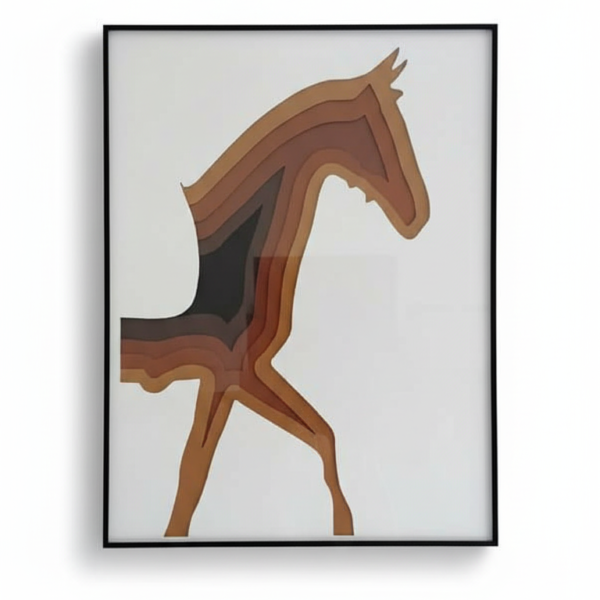 L'Élan Stratifié (80 x 60 cm)