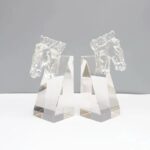 Serre-Livres en Cristal