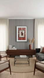 L'Élégance Équestre Abstrait (80x60 cm) – Image 3