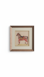 Le Cheval Royal Moghol (37x37 cm)