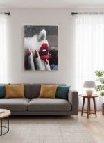 Passion Voilée (80 x 60 cm) – Image 2