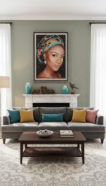 Beauté d'Afrique(80x60 cm) – Image 2