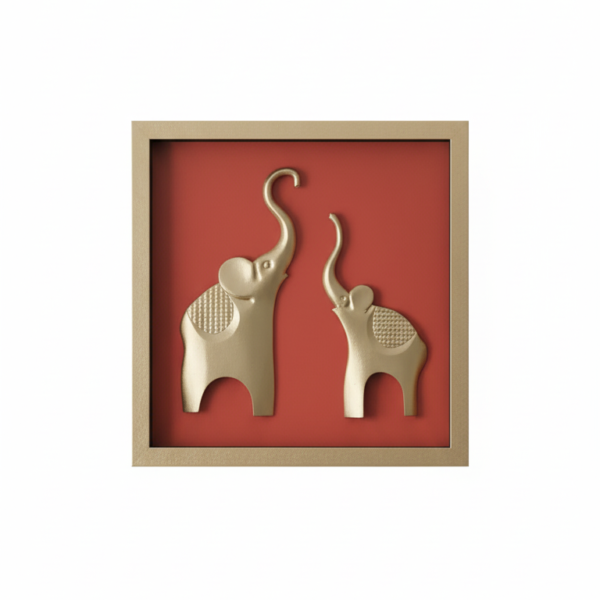 L'Étreinte Maternelle (37 x 37 cm)