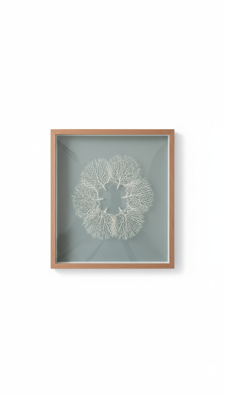 product82671cc5-5d21-4f4b-be21-1f131d6b4c6d Rosace Corallienne (60 x 60 cm) – Image 1