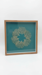 Œuvre d'Art Marine Encadrée (60x60 cm)