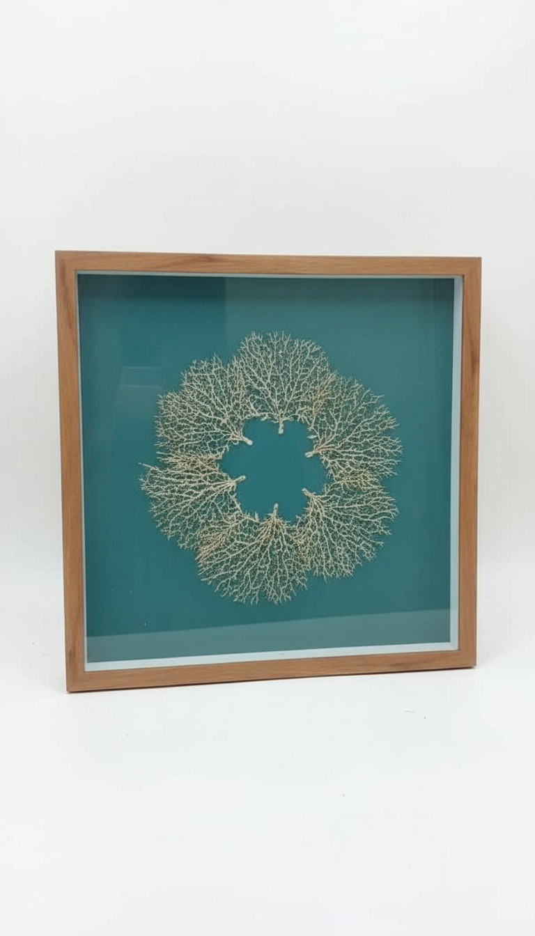 productb9dd5fe4-8da6-4965-8cc3-c08dfb46b637 Œuvre d'Art Marine Encadrée (60x60 cm) – Image 1