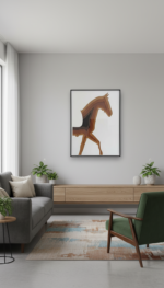 L'Élan Stratifié (80 x 60 cm) – Image 2