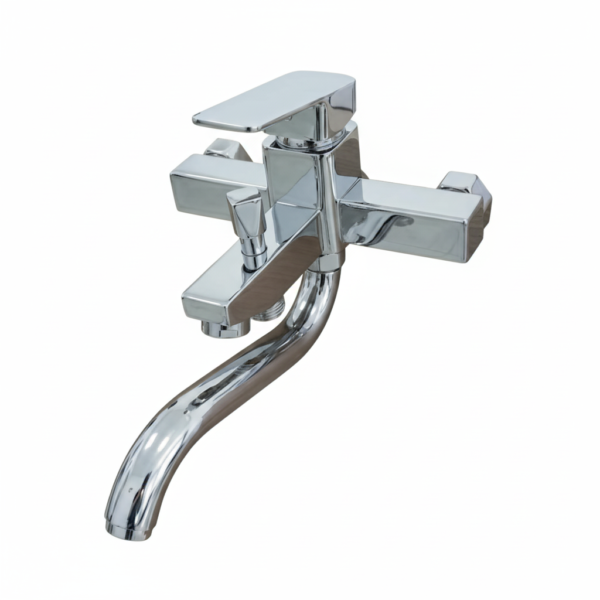 ROBINET MITIGEUR BAIGNOIRE MURAL CHROME