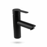 ROBINET MITIGEUR DE LAVABO NOIR SUS304