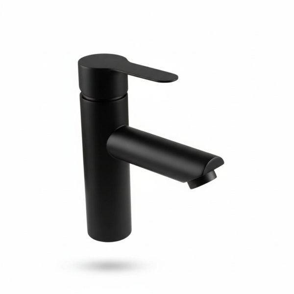 ROBINET MITIGEUR DE LAVABO NOIR SUS304