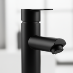 ROBINET MITIGEUR DE LAVABO NOIR SUS304 – Image 2