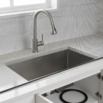 ROBINET MITIGEUR DE CUISINE  A DOUCHETTE EXTRACTIBLE CHROME – Image 2