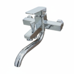 ROBINET MITIGEUR BAIGNOIRE MURAL CHROME – Image 3