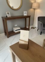 Porte-cartes de visite carré en laiton – Image 2